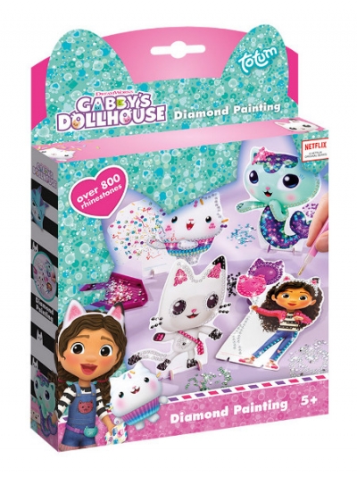 Diamentowa mozaika Koci Domek Gabi