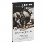 Kredki Lyra Rembrandt Polycolor, 12 odcieni szarości (L2001122)
