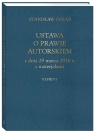 Ustawa o prawie autorskim z dnia 29 marca 1926 r. z materiałami (reprint)