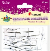 Spinacz drewniany 36x9mm a"15szt. C292