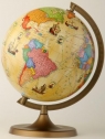 Globus z trasami odkrywców 220 mm