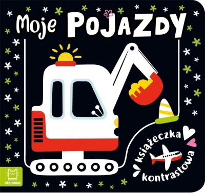 Książeczka kontrastowa. Moje pojazdy