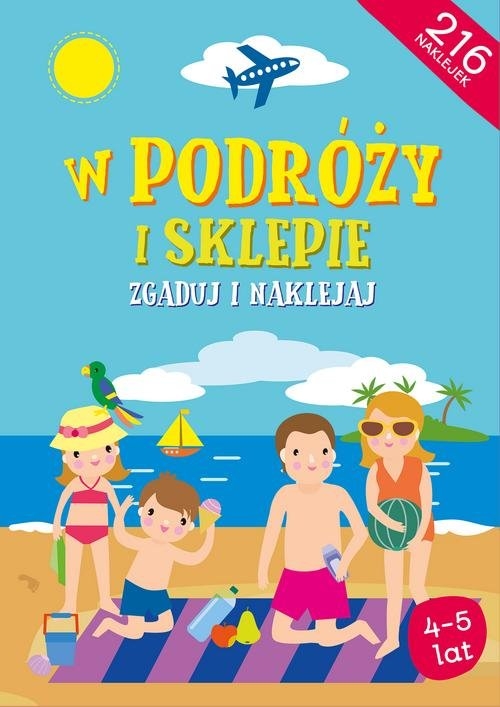 Zgaduj i naklejaj - W podróży i sklepie