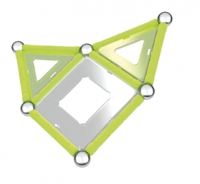 Geomag Panels Glow - 22 elementy (GEO-334)