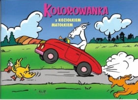 Kolorowanka z Koziołkiem Matołkiem - autko - Opracowanie zbiorowe