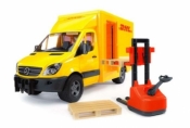 Pojazd MB Sprinter DHL z podnośnikiem (02534)