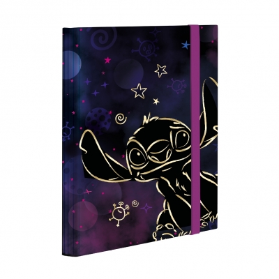 <img src='https://webimage.pl/pics/342/6/d5903686396342.jpg' style='height:440px' /> Teczka A5 z gumką Disney Gold Stitch