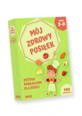 Mój zdrowy posiłek. Zestaw edukacyjny dla dzieci - Justyna Malinowska