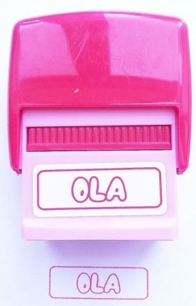 Pieczątka imienna Ola