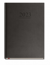 Kalendarz Uniwersalny 2023, tygodniowy A4 - czarny (T-218V-V)