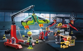 Playmobil Air Stuntshow: Stacja serwisowa (70834)