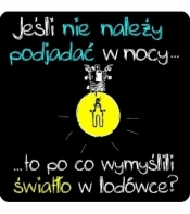 Magnes. Światło w lodówce