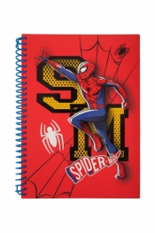 Kołobrulion B5 100k.kratka plastikowa spirala Disney Spider-Man wzór 1