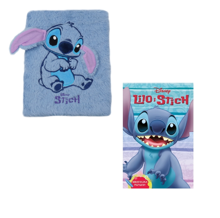 Pakiet Stitch: Lilo i Stitch. Biblioteczka przygody. Disney; Twój cenny czas. Zaplanuj sobie życie