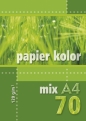 Kreska, papier kolorowy A4, 70 kartek, 120 g/m2, wielokolorowy