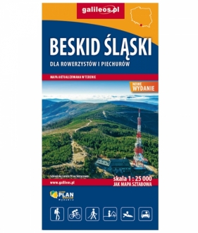 Beskid Śląski 2022 - mapa papierowa 1: 25 000