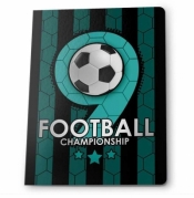 Zeszyt A5/16K kratka Football (5szt) PASO