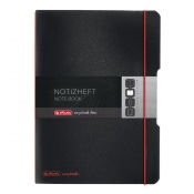 Notatnik my.book Flex A4/2x40k linia kratka czarny