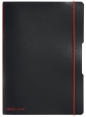 Notatnik my.book Flex A4/2x40k linia kratka czarny