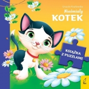 Książka z puzzlami. Nieśmiały kotek - Urszula Kozłowska