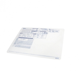 Podkład na biurko Panta Plast - przezroczysty 520 mm x 417 mm (0318-0062-00)