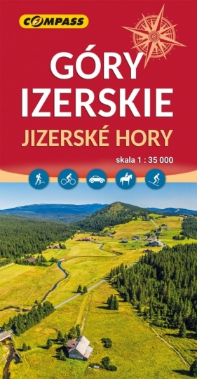 Góry Izerskie. Mapa turystyczna w skali 1: 40 000 - Opracowanie zbiorowe