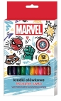 Kredki ołówkowe trójkątne Jumbo 12 kolorów - Avengers