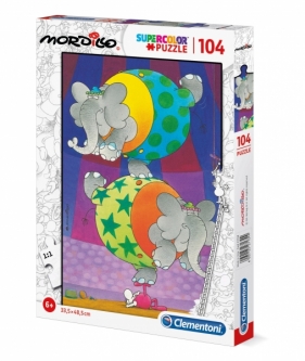 Puzzle SuperColor 104: Mordillo - The Balance (27134)