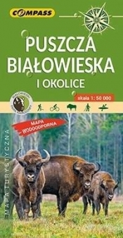 Mapa tur. - Puszcza Białowieska 1:50 000 - praca zbiorowa