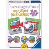 Puzzle Moje pierwsze puzzle Na budowie 9x2 (073344)