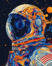 Malowanie po numerach - Spojrzenie 40x50cm