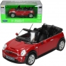 WELLY Mini Cooper S Cabrio, czerwony (WE22461)