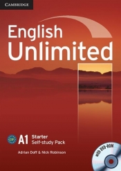 English Unlimited Starter Self-study Pack + DVD - Doff Adrian