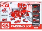 Parking i metalowe akcesoria pojazdy ratunkowe