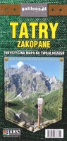 Zakopane, Tatry - mapa kieszonkowa laminowana praca zbiorowa