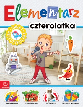 Elementarz 4-latka. Świat przedszkolaka. Wydanie II - Anna Podgórska