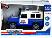 Pojazd Jeep Policja światło/dźwięk w pudełku (1282834)