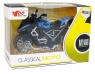 Motocykl GT Napęd Pull-Back niebieski
