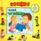 Dzień w domu Książka z puzzlami - <br />