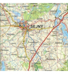 Suwalszczyzna, 1:85 000 - mapa turystyczna - Opracowanie zbiorowe