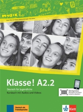 Klasse! A2.2. Podręcznik + audio + video - Opracowanie zbiorowe