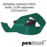 Wstążka satynowa zielona H024 kol.1109 25mmx25m