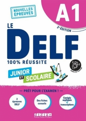 DELF 100% reussite A1 książka + online ed.2022 - Romain Chretien