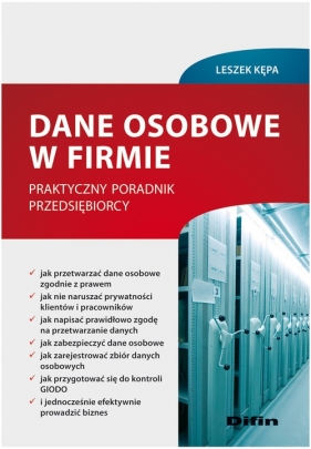 Dane osobowe w firmie - Kępa Leszek