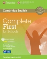 Complete First for Schools Workbook with answers + CD Thomas Barbara, Thomas Amanda