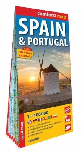Comfort! map Spain & Portugal 1:1 100 000 - Opracowanie zbiorowe