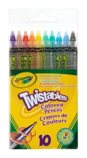Crayola kredki Twistables 10 sztuk - <br />