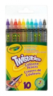 Crayola kredki Twistables 10 sztuk - <br />