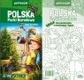  Polska Parki Narodowe - mapa + mega kolorowanka