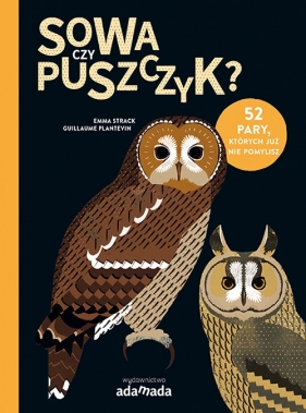 Sowa czy puszczyk? (Uszkodzona okładka) - Guillaume Plantevin, Emma Strack